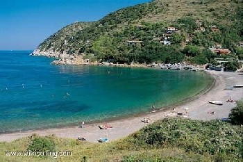 Spiaggia Nisporto e Nisportino (I. Elbe)