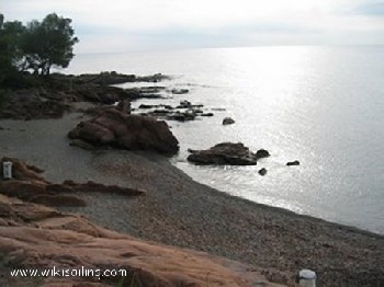 Plage de Boulouris