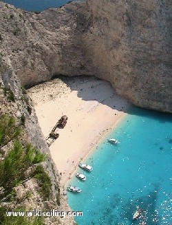 Navagio ou Shipwreck beach (Zante)