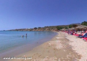 Pounda beach (Paros) (Greece)