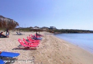 Pounda beach (Paros) (Greece)