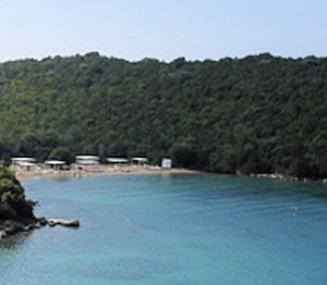 Anse de la barre de sable (I Mourtos) (Grèce)