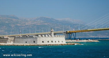 Détroit de Rio - Antirio (Golfe de Corinthe - Grèce)