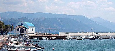 Port Khiliadhou (Golfe de Corinthe - Grèce)