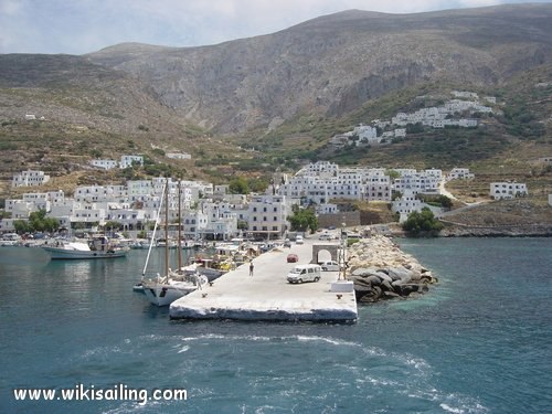 Port Aigiali (Amorgos) (Greece)