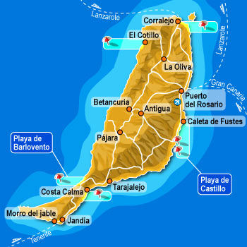 Isla Fuerteventura (Canaries)
