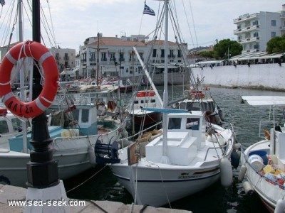 Spetses New harbour or Dapia