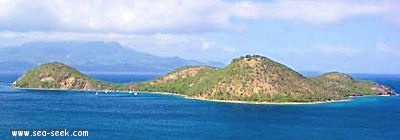 Anse sous le Vent (Îlet A'Cabrit) (THaut) (Les Saintes)