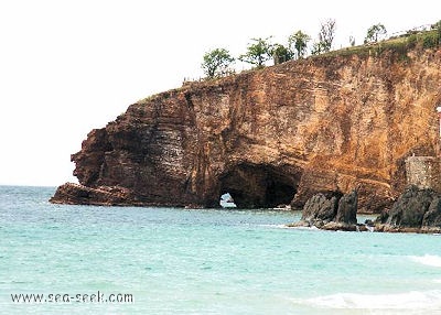 Baie rouge (St martin)