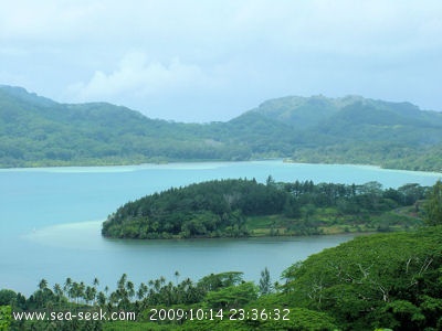 Baie de Maroe (Huahine Iti) (I. Sous Vent)