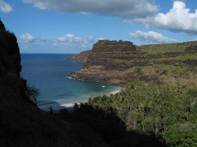 Baie de Tanaeka (Hiva Oa) (Marquises)