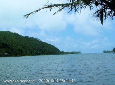 Baie de Faie (Huahine Nui) (I. sous Vent)