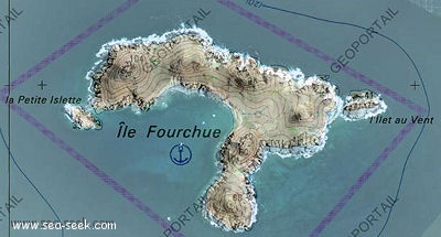 Mouillage Île Fourchue (St Barts)