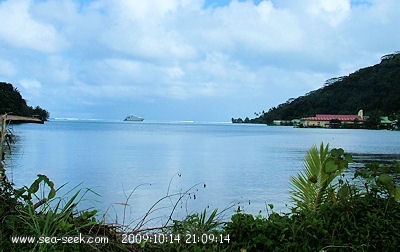 Baie de Haavai ou baie de Cook (Huahine) (I. Sous Vent)