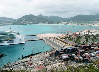 Philipsburg harbor (Sint Maarten)