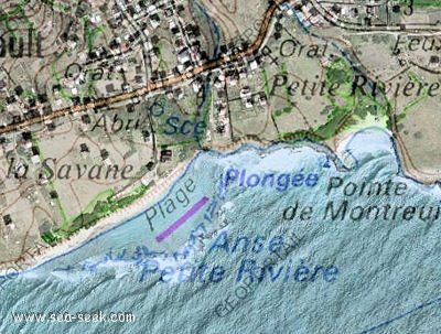 Anse Petite Rivière  (Désirade)