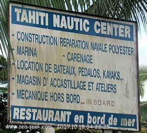 Marina de Taravao (Tahiti) (I. Société)
