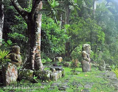 Baie de Puamau (Hiva Oa ) (Marquises)