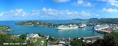 Port Castries (Ste Lucie)