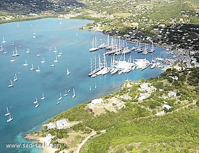 Falmouth Harbor marina (Antigua)