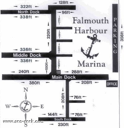 Falmouth Harbor marina (Antigua)