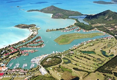 Jolly Harbor marina (Antigua)