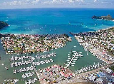 Rodney bay marina (Ste Lucie)