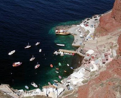 Port Ammoudi (Santorin) (Greece)