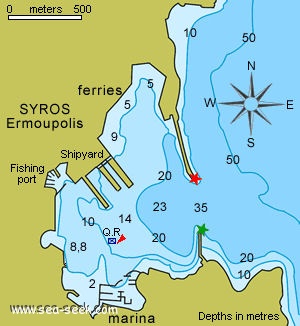 Port Ermoupoli (Syros) (Greece)