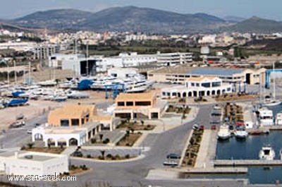 Lavrion Olympic marina (Grèce)