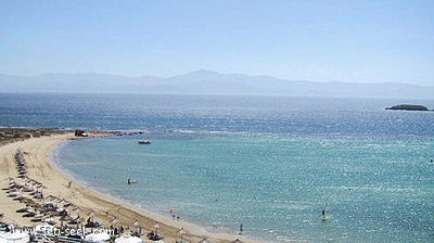Golden beach (Paros) (Greece)