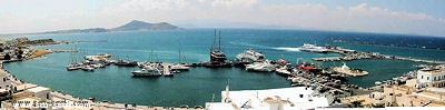 Port marina Naxos (Naxos) (Greece)