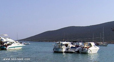 Mouillage au SW de Nisis Xsero (N. Petalioi) (Greece)