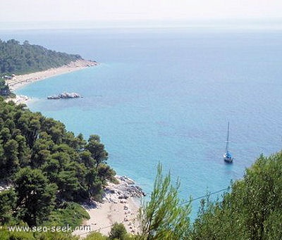 Milia beach (Skopelos) (Greece)