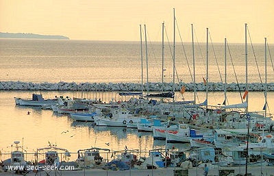 Karabournaki marina (Greece)