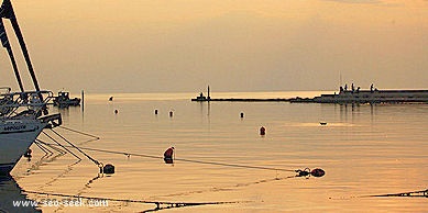 Karabournaki marina (Greece)