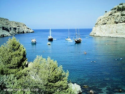 Anthony Queen bay (Rhodes) (Greece)