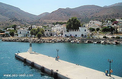 Port Livadhiou ou Livadia (Tilos) (Greece)