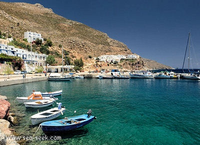 Port Livadhiou ou Livadia (Tilos) (Greece)