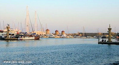 Port Mandraki (Rhodes) (Greece)