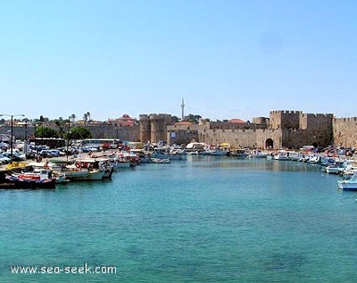 Port Mandraki (Rhodes) (Greece)