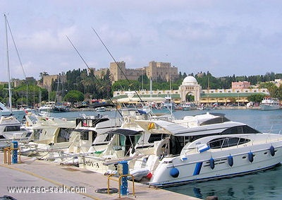 Port Mandraki (Rhodes) (Greece)