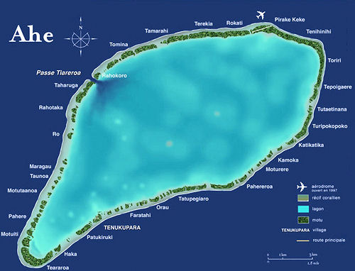 Atoll Ahe (Tuamotu) (Îles du roi Georges)