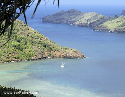 Baie d'Anaho (Nuku Iva) (Marquises)