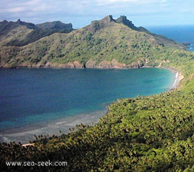 Baie d'Anaho (Nuku Iva) (Marquises)