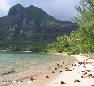 Baie d'Anaho (Nuku Iva) (Marquises)