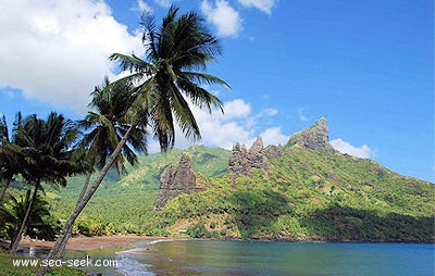 Baie de Hatiheu (Nuku Iva) (Marquises)