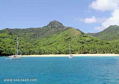 Baie de Hanamoenoa (Tahuata) (Marquises)