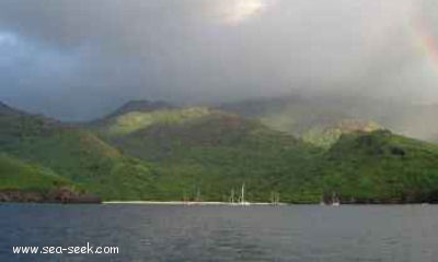 Baie de Hanamoenoa (Tahuata) (Marquises)