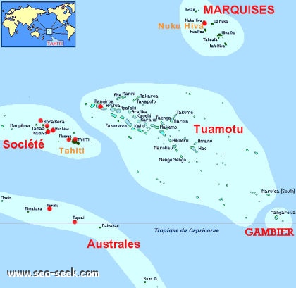 où se situent les îles marquises